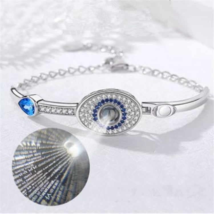 Personalized Projection Memory Bracelet Female Devil's Eye  Bracelet