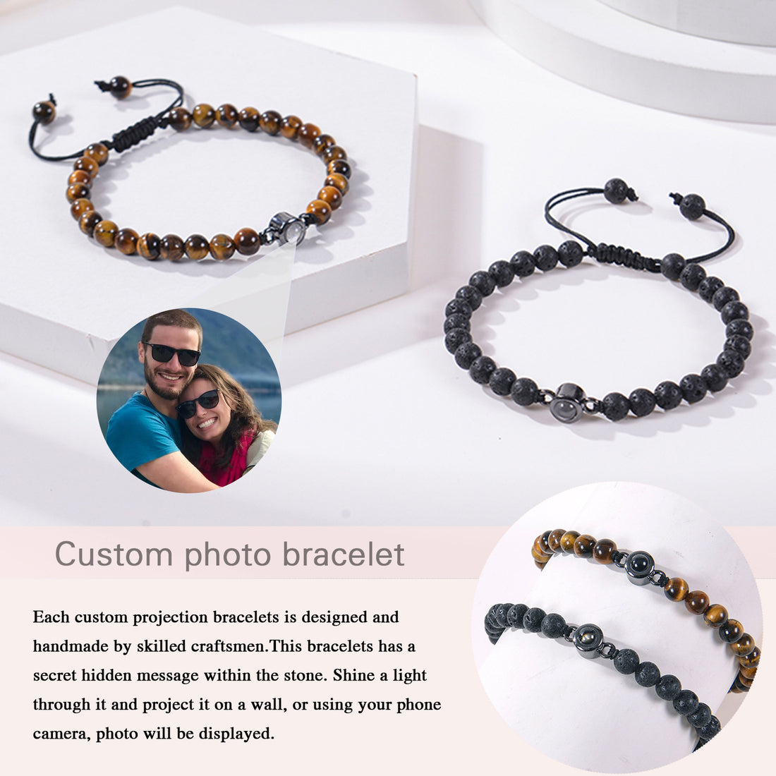 Personalized Hot Sale Trendy Tiger Eye Stone Beads